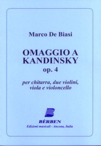 Omaggio a Kandinsky op.4 [2Vn/Va/Vc/Gtr] product illustration