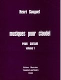 Musiques pour Claudel, Vol.1 available at Guitar Notes.