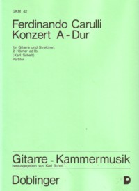 Concerto in A, op.8a [Score] product illustration