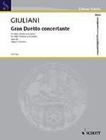 Gran Duetto concertante, op.52(Nagel) available at Guitar Notes.