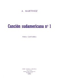 Cancion Sudamericana no.1 product illustration
