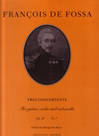Trio Concertante, op.18/1 [Vn/Vc/Gtr] product illustration
