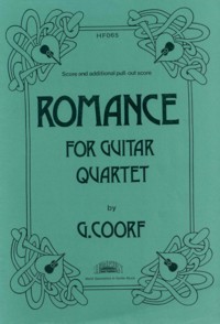Romance for guitar quartet product illustration
