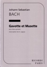 Gavotte et Musette BWV808 (Lagoya) available at Guitar Notes.