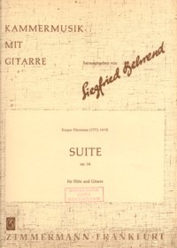Suite, op.34(Behrend) available at Guitar Notes.