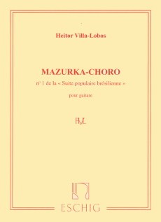Mazurka-choro available at Guitar Notes.