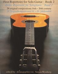 First Repertoire Solo Guitar, Book 2 available at Guitar Notes.