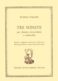 Tre Sonate(Fleres/Sicca)  [Hpd/Vc/Gtr] available at Guitar Notes.