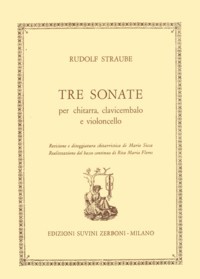 Tre Sonate(Fleres/Sicca)  [Hpd/Vc/Gtr] product illustration