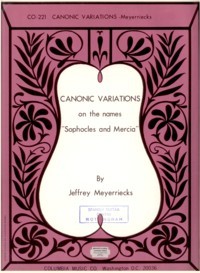Canonic Variations available at Guitar Notes.