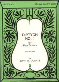 Diptych no.1 op.80 available at Guitar Notes.