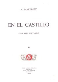 En el Castillo available at Guitar Notes.