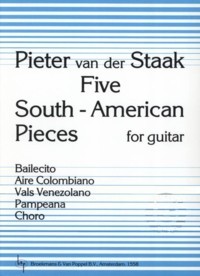 Five South American Pieces available at Guitar Notes.