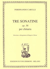 3 Sonatinas, op.56(Chiesa) available at Guitar Notes.