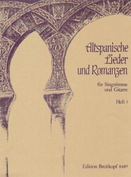 Old Spanish Songs and Romances, Vol.3 [Med Voc] product illustration