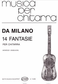 14 Fantasias(Mosoczi/Zaszlavik) available at Guitar Notes.