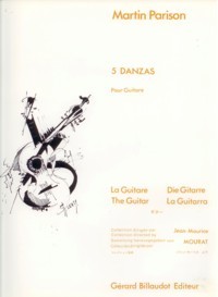 5 Danzas(Mourat) available at Guitar Notes.
