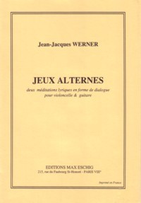 Jeux Alternes available at Guitar Notes.