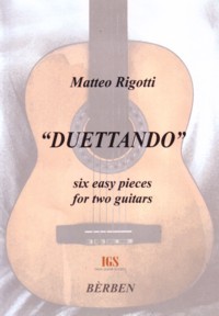 Duettando-6 easy duets available at Guitar Notes.