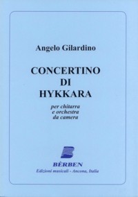 Concertino di Hykkara [2012] available at Guitar Notes.