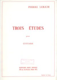 Trois Etudes product illustration