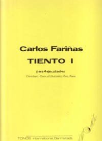 Tiento I [ClB/Pf/Perc/EGtr] available at Guitar Notes.