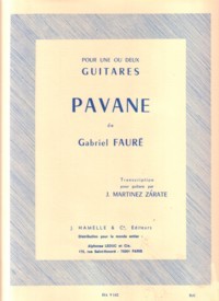 Pavane, op.50(Martinez Zarate) available at Guitar Notes.