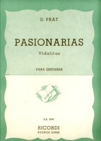 Pasionarias, vidalitas available at Guitar Notes.