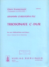 Triosonata in C [2TrRec/Gtr] available at Guitar Notes.
