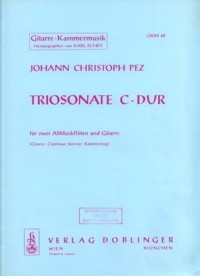 Triosonata in C [2TrRec/Gtr] product illustration