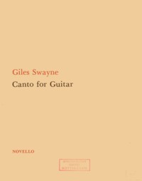 Canto (Walker) available at Guitar Notes.