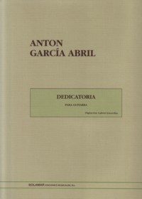 Dedicatoria available at Guitar Notes.