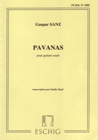 Pavanas (Pujol 1005) available at Guitar Notes.