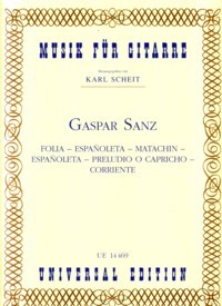 Folia, Espanoleta...(Scheit) available at Guitar Notes.