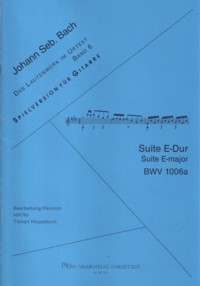 Lute Suite in E, BWV 1006a(Hoppstock) available at Guitar Notes.