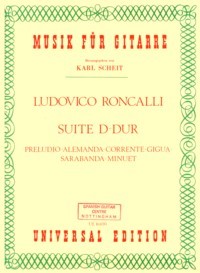 Suite in D(Scheit) available at Guitar Notes.