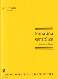 Sonatine semplice, op.18 product illustration