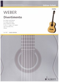 Divertimento op.38 (Theis) available at Guitar Notes.