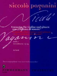 Centone di Sonate 13-18 [Violin & Guitar] available at Guitar Notes.