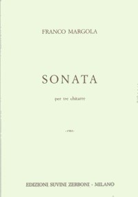 Sonata for three guitars product illustration