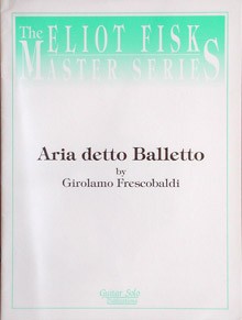 Aria detto Balletto(Fisk) available at Guitar Notes.