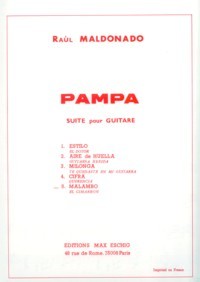 Pampa Suite no.5: Malambo available at Guitar Notes.