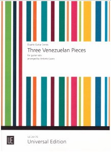 Three Venezuelan Pieces (Duarte) available at Guitar Notes.