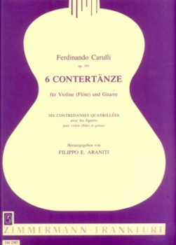 Sechs Contertanze op. 193(Araniti) available at Guitar Notes.