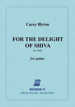 For the delight of Shiva, op.94/b available at Guitar Notes.