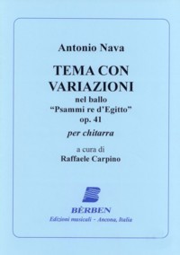 Tema con variazioni, op.41(Carpino) product illustration