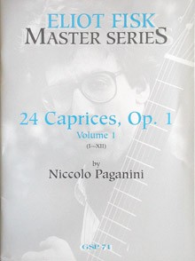 24 Caprices,op.1 Vol.1 (Fisk) available at Guitar Notes.