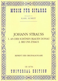 An der schonen blauen Donau; Bei uns Z'haus (Fahrbach) available at Guitar Notes.