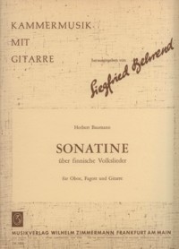 Sonatina on Finnish Folksongs [Ob/Bsn/Gtr] product illustration