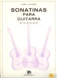 Sonatinas para guitarra: Nos.41-45 product illustration
